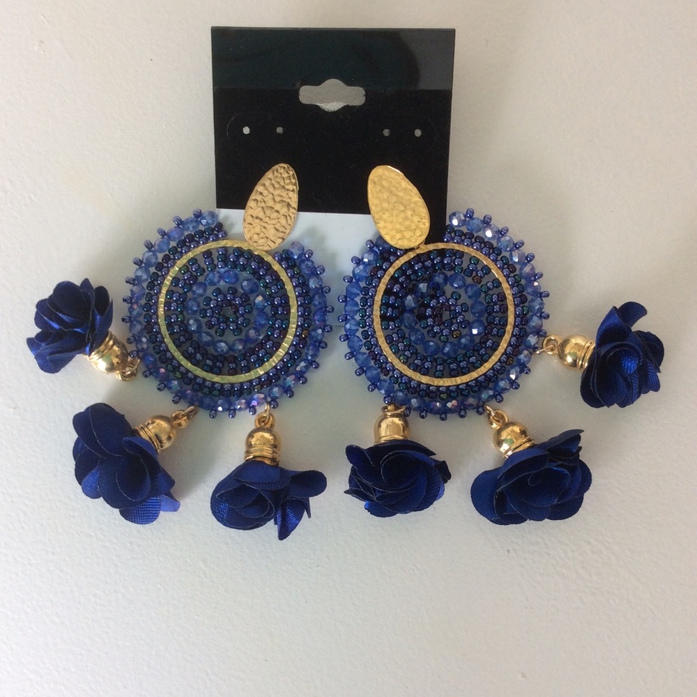 Treasure Jewels Earrings In Blue
